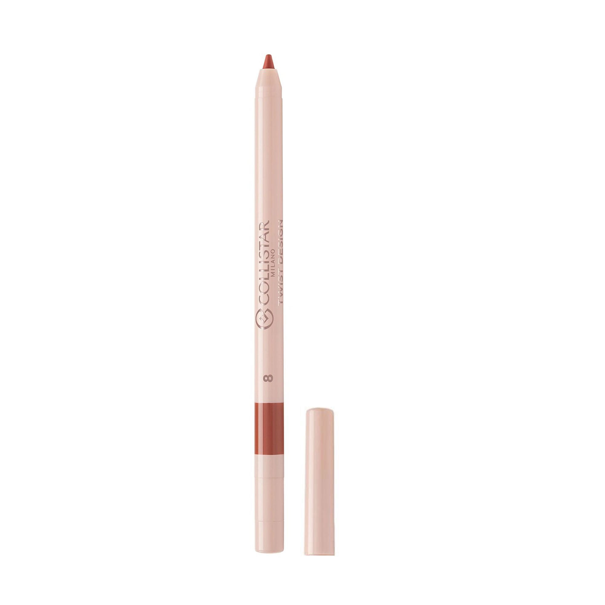 Водостійкий олівець для губ Collistar Twist Design Automatic Lip Pencil 8 Rosa Cameo, 0.4 г